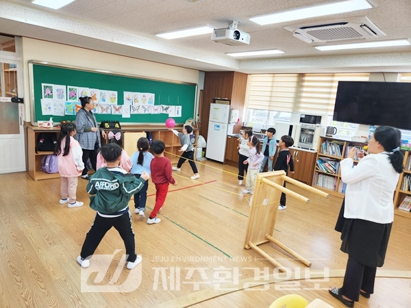 서귀포시 동부보건소, 폴짝폴짝 아삭아삭,‘건강한 돌봄 놀이터’운영