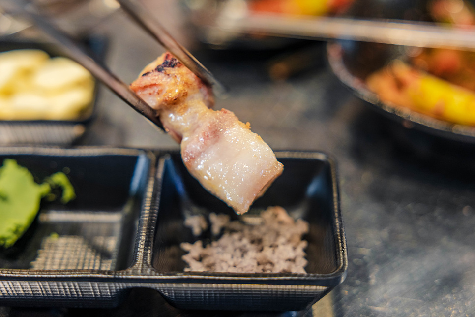 제주 흑돼지 두툼한 오겹살에 반한 산방산 맛집 제주도고깃집