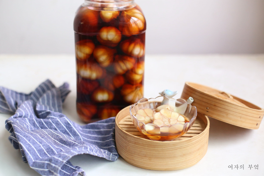 통마늘장아찌 마늘장아찌 담그는법 간장 마늘장아찌 만들기 레시피