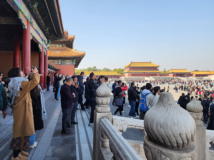 중국여행지 추천 자금성 태화전 광장 베이징 여행
