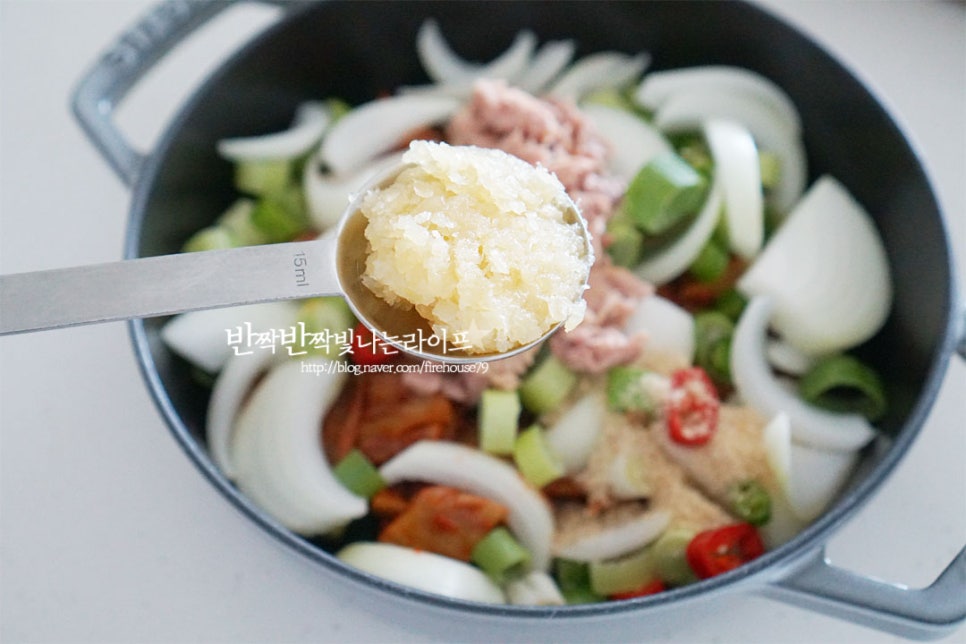 참치 김치찌개 맛있게 끓이는법 백종원 김치찌개 레시피