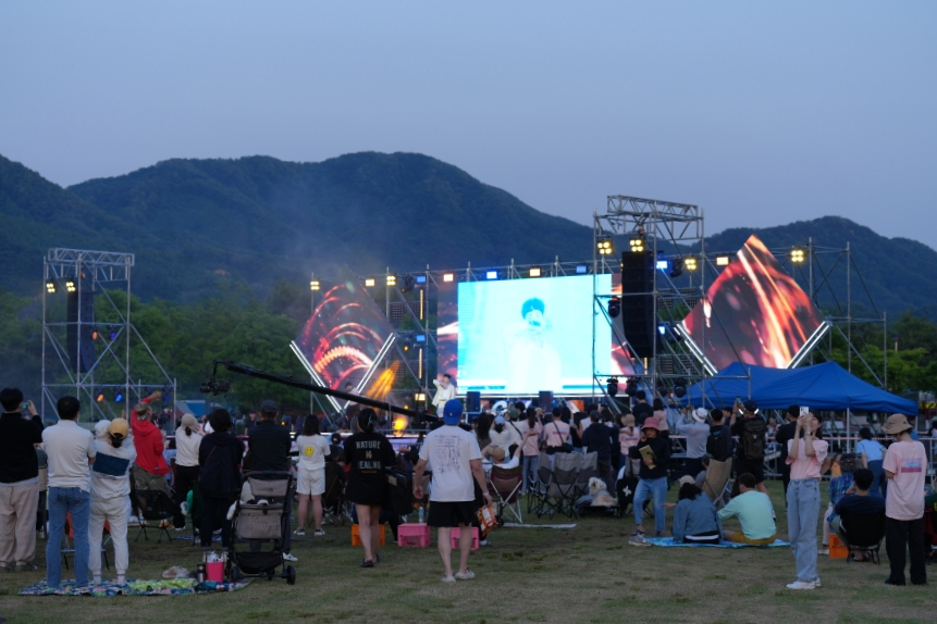 코베아 캠핑 페스티벌 2024 KOCAF With MUSIC 불꽃놀이 스케일 후기