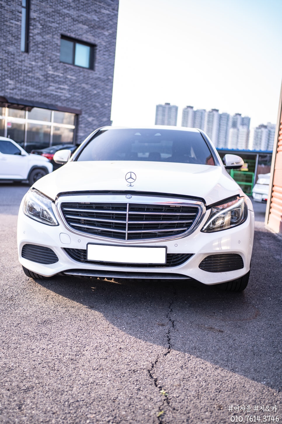 벤츠 C220 BlueTEC 밀린 수리, 오일 냉각수 누유 누수에 하부 소음까지 잡기