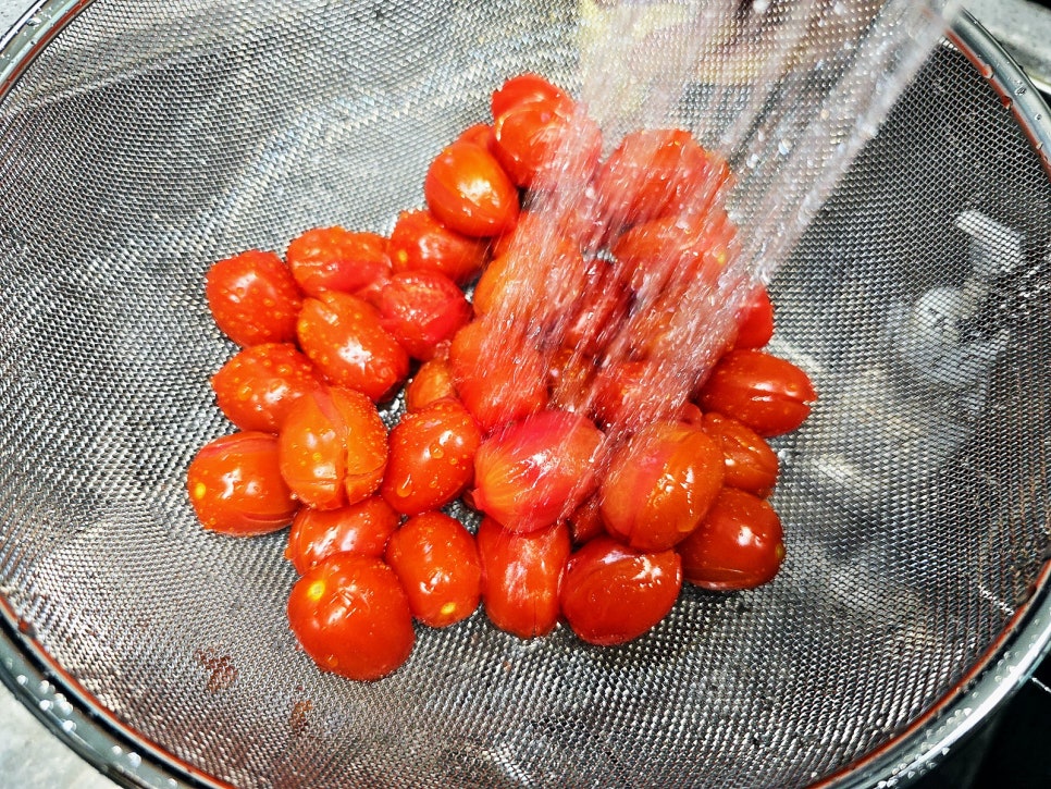 방울토마토 마리네이드 토마토절임 샐러드 만들기