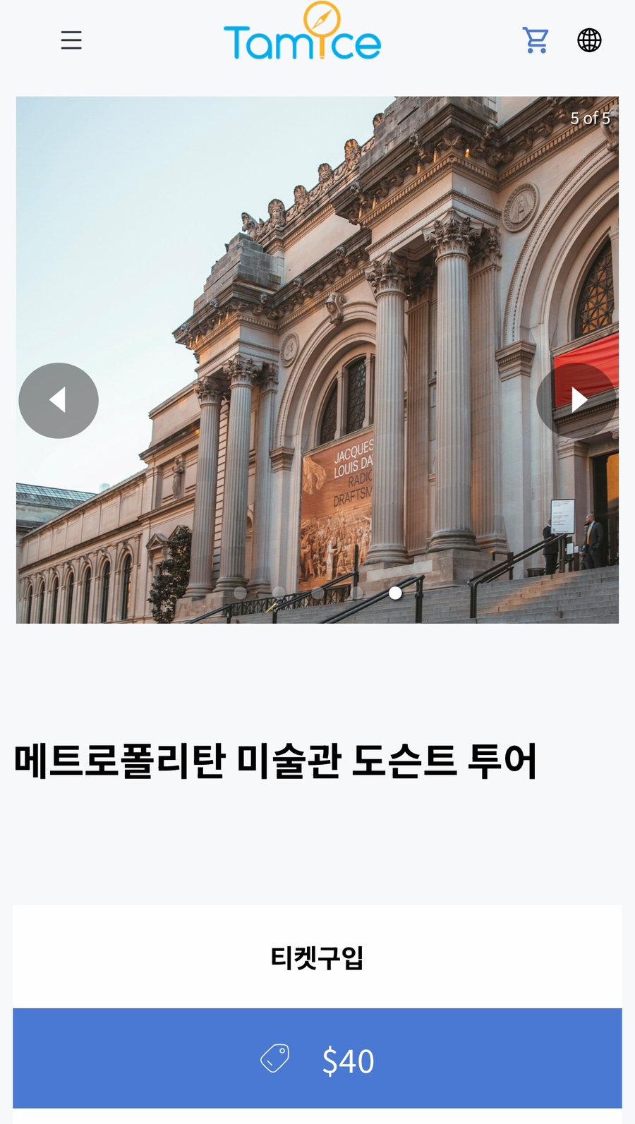 미국 뉴욕 여행 가볼만한곳 뉴욕 메트로폴리탄 미술관 도슨트 꿀팁