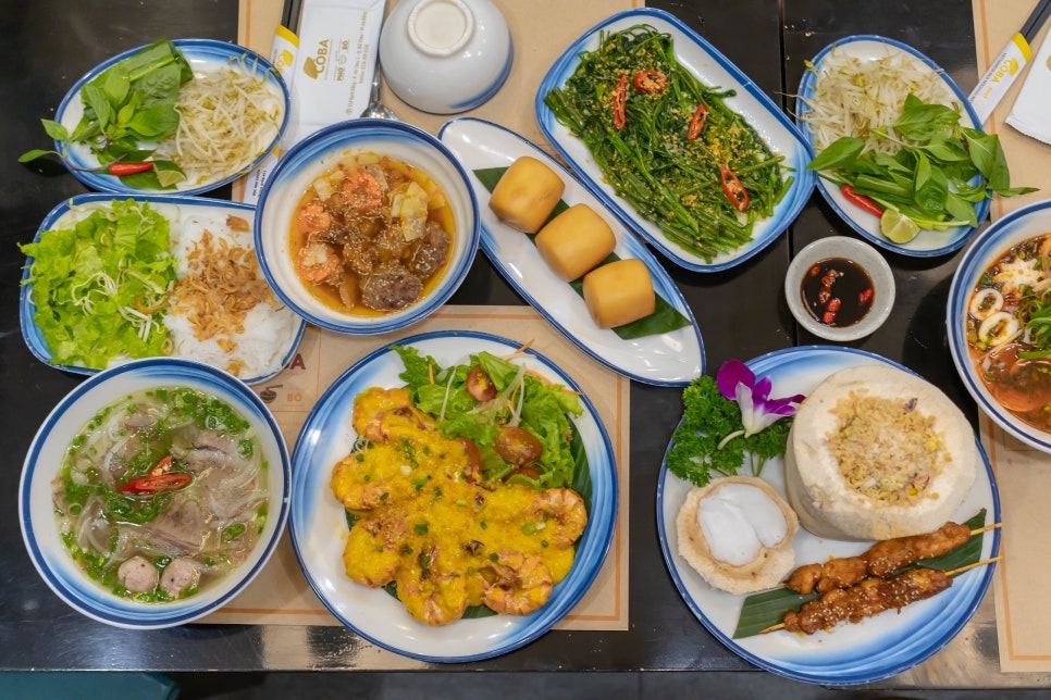 다낭 쌀국수 맛집  냐벱 미케비치점 & 코바 쌀국수