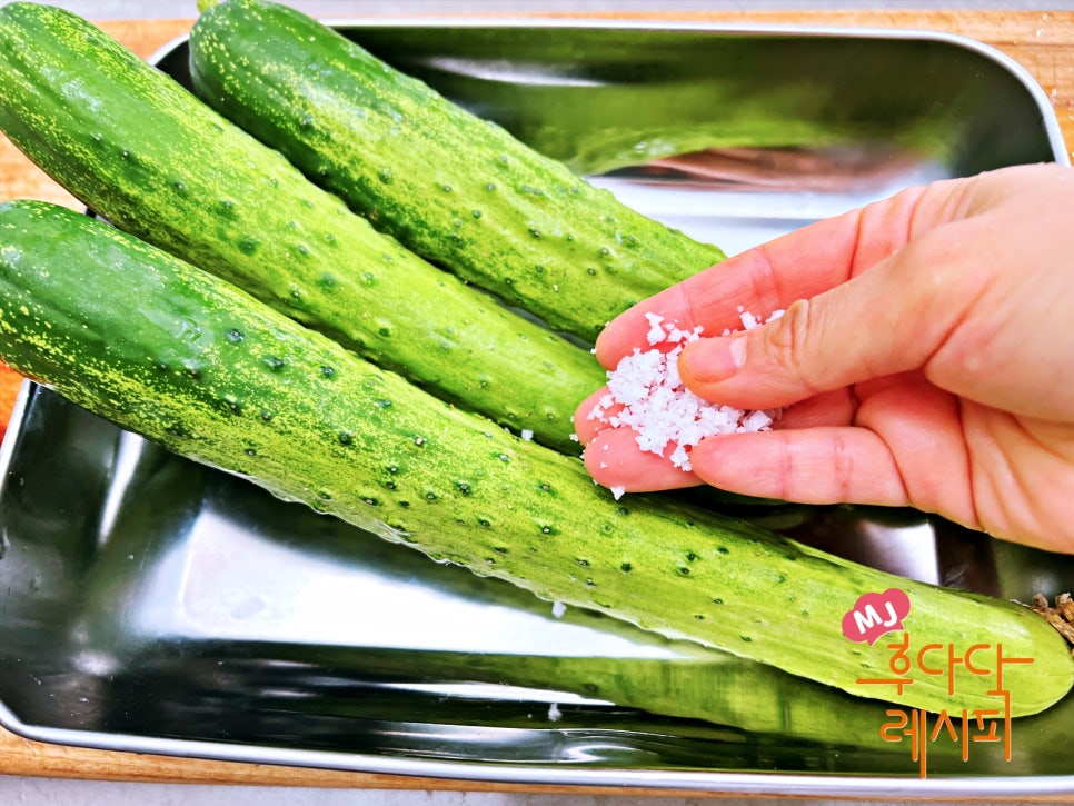 일본식 오이탕탕이 레시피 일본 오이무침 소스 만드는법