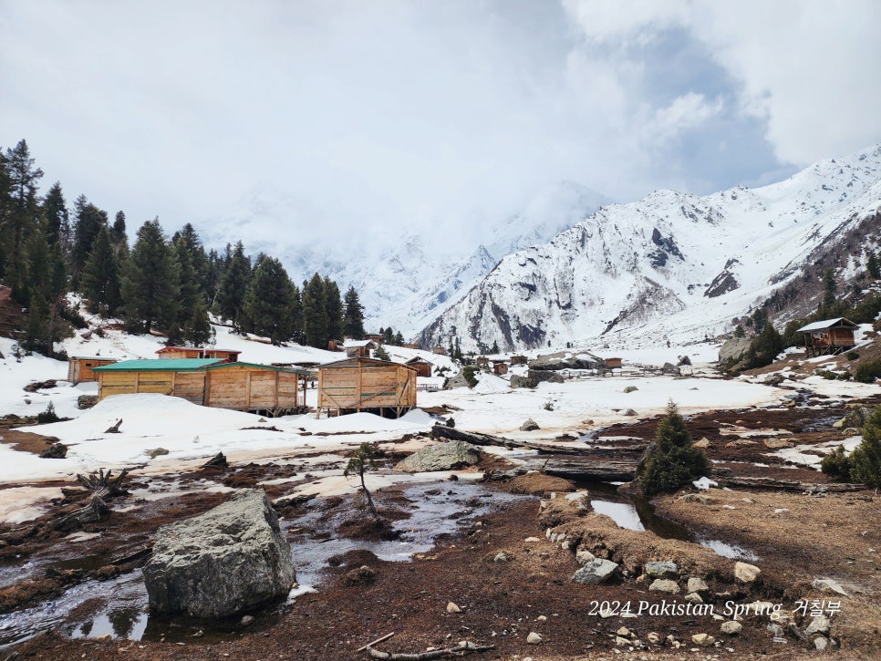 [파키스탄 살구꽃 여행-19] 눈 내리는 베얄 캠프(페어리 메도우↔베얄 캠프) 2024.04.08-05.07(30)