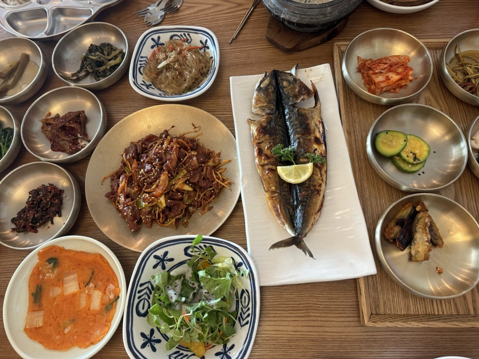 리솜 포레스트 식당에서 먹은것들 : 들밥애, 썬데이브리즈, 모요우 일식 포장