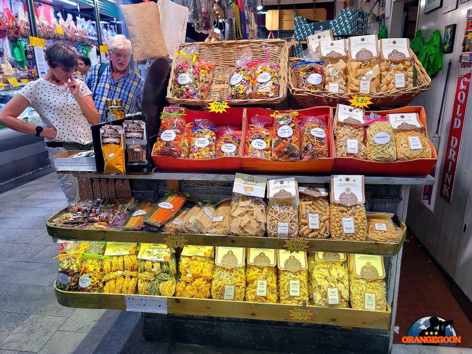 (이탈리아 피렌체 / 피렌체 중앙시장 #2) 피렌체를 대표하는 전통시장. 음식의 고장 토스카나를 온전히 즐길 수 있는 곳 Mercato Centrale Firenze