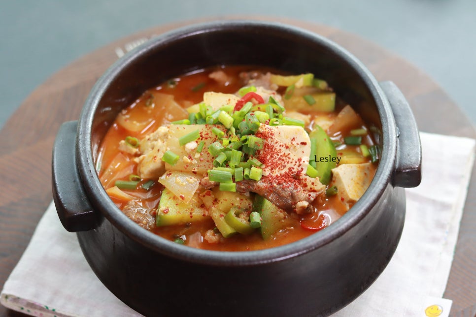 차돌박이 된장찌개 맛있게 끓이는법 차돌 된장찌개 레시피