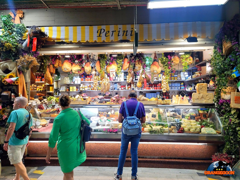 (이탈리아 피렌체 / 피렌체 중앙시장 #2) 피렌체를 대표하는 전통시장. 음식의 고장 토스카나를 온전히 즐길 수 있는 곳 Mercato Centrale Firenze