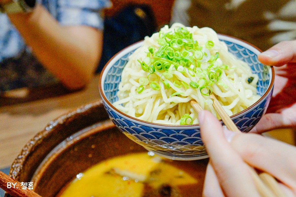 후쿠오카 모츠나베 맛집 코스 1인 혼밥 모두 가능 하카타 호우라쿠