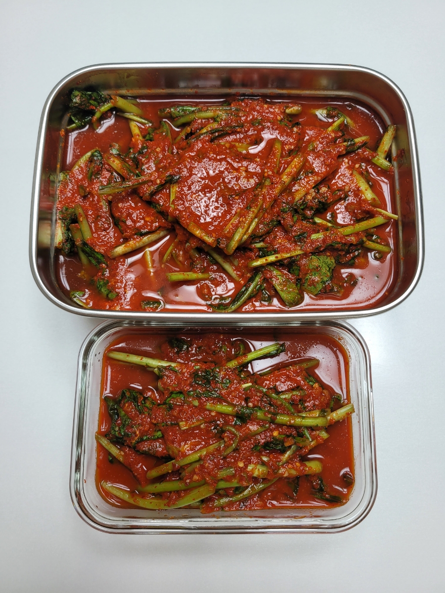 더싱싱 전라도식 열무김치, 맛있는 김치주문 성공