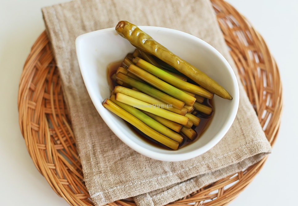 마늘쫑 장아찌 담그는법 간장 마늘쫑장아찌 만들기