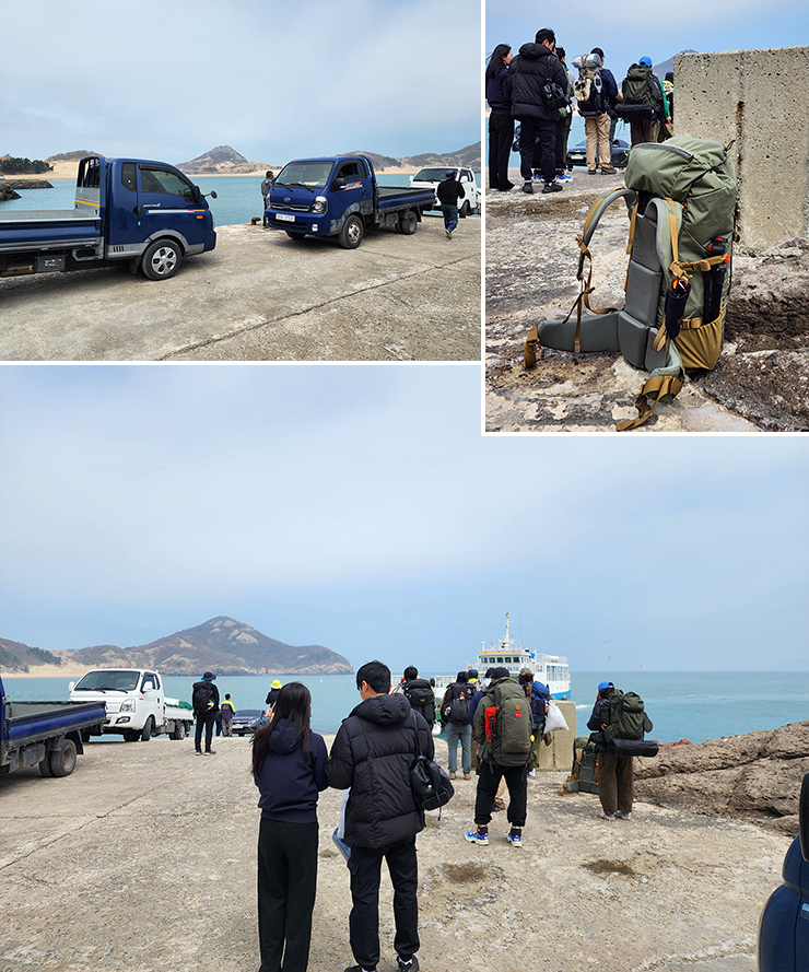 인천섬캠핑, 백패킹 성지 굴업도 백패킹