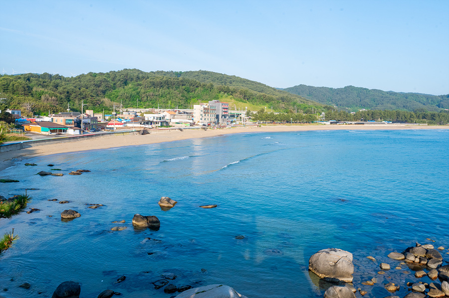 강원도 양양 캠핑장 추천 동산해수욕장 죽도해변 동해안 7번 국도 여행