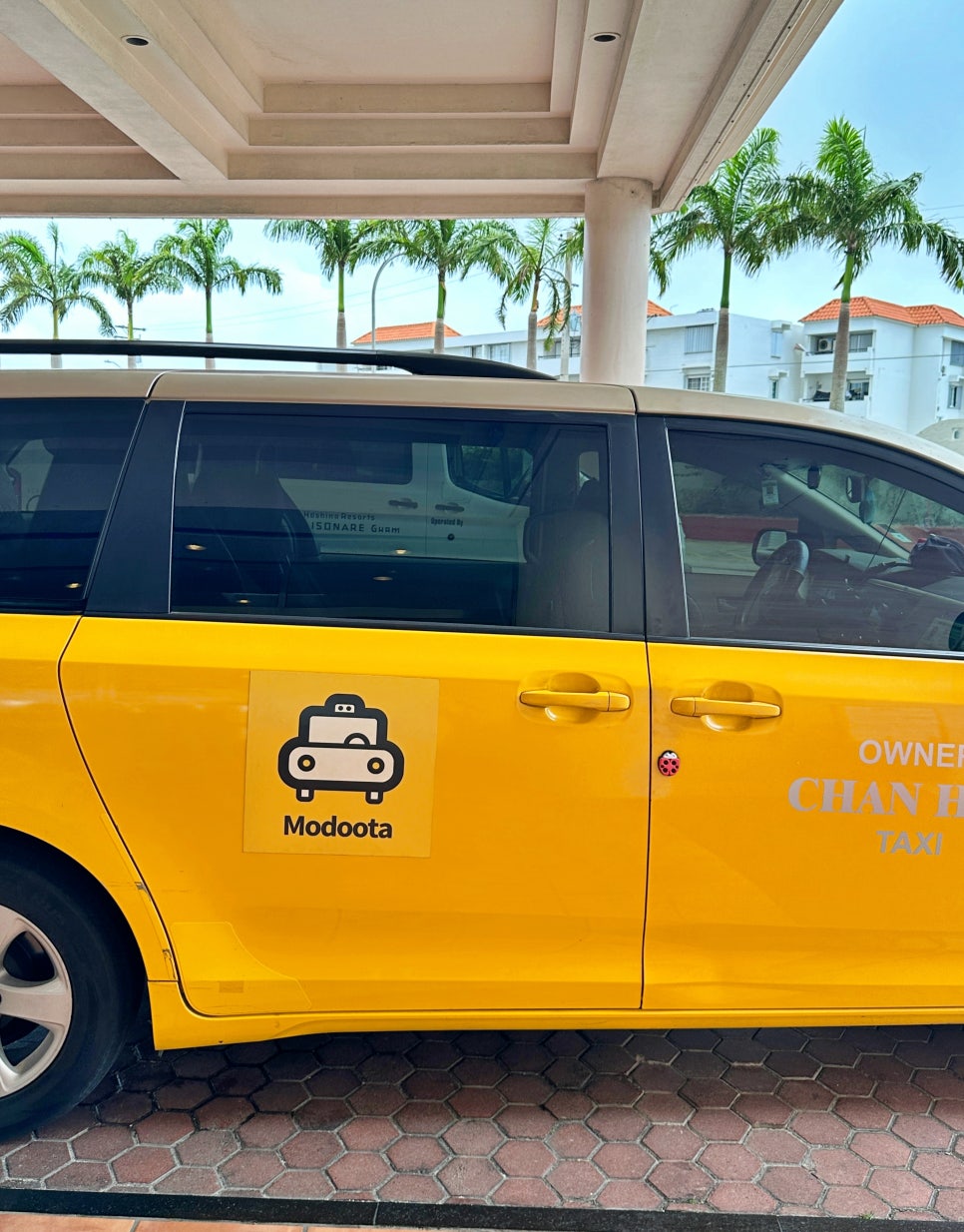 괌 남부투어 대신 짧은 택시 시티투어 - 스페인광장 사랑의 절벽