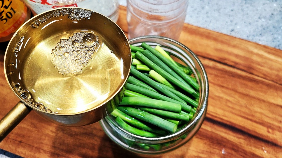 마늘쫑장아찌담그는법 마늘종장아찌 간장 비율