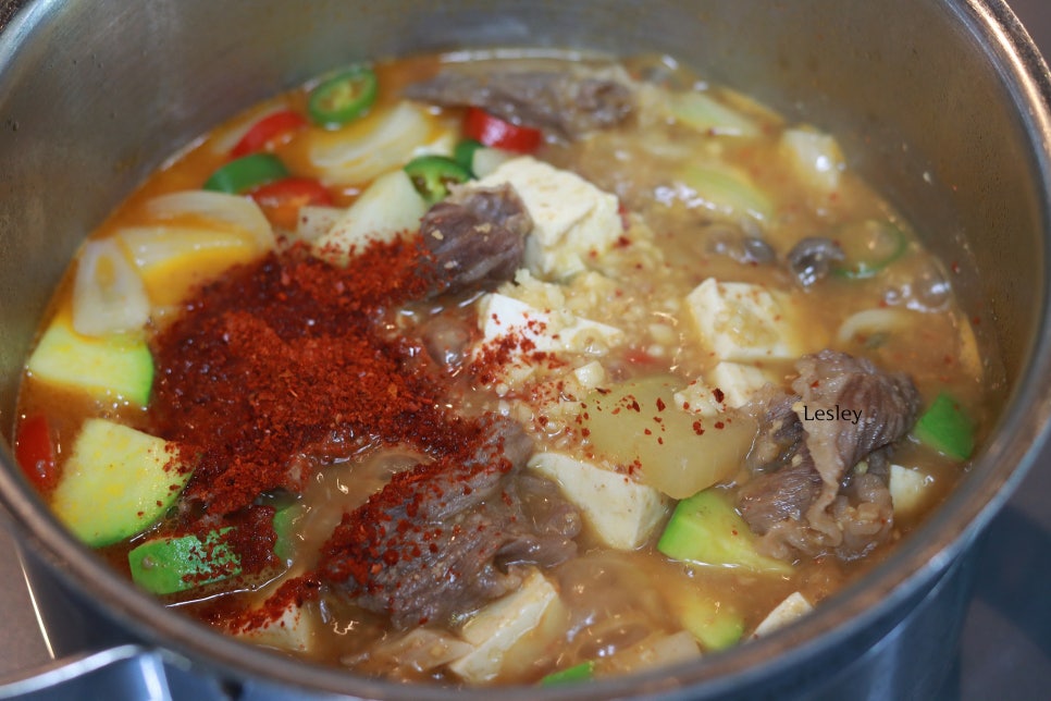 차돌박이 된장찌개 맛있게 끓이는법 차돌 된장찌개 레시피