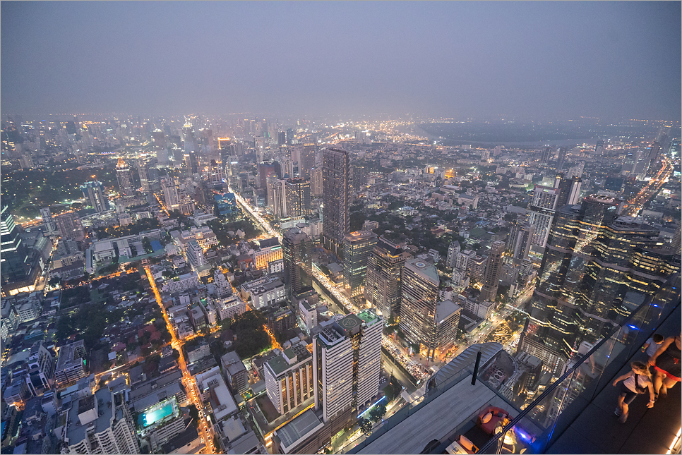 방콕 마하나콘 전망대 킹파워 스카이워크 입장권 야경 방콕자유여행