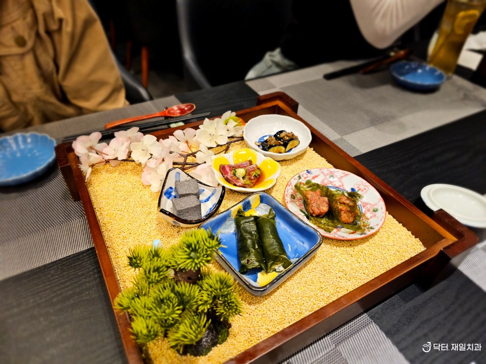 방이동 맛집 송리단길 흐름에서 직원들과의 일식 디너 오마카세