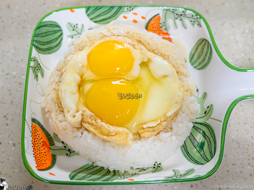 이찬원 계란밥 만들기 전자레인지 간장계란밥 레시피 간단한 아침밥