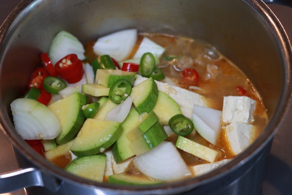 차돌박이 된장찌개 맛있게 끓이는법 차돌 된장찌개 레시피