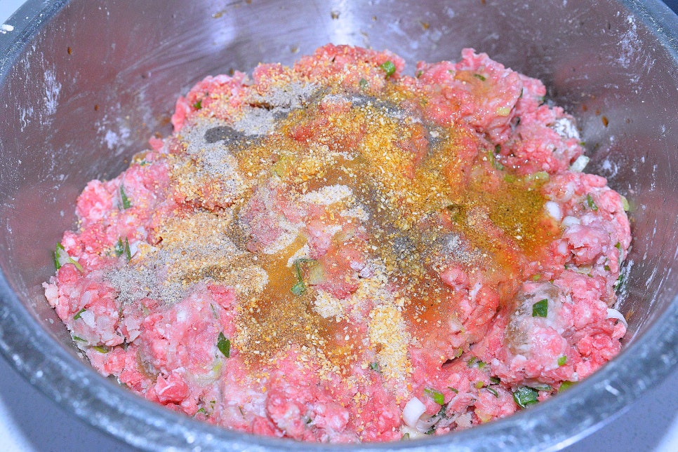 돼지고기 떡갈비 만들기  소고기 떡갈비 양념 레시피