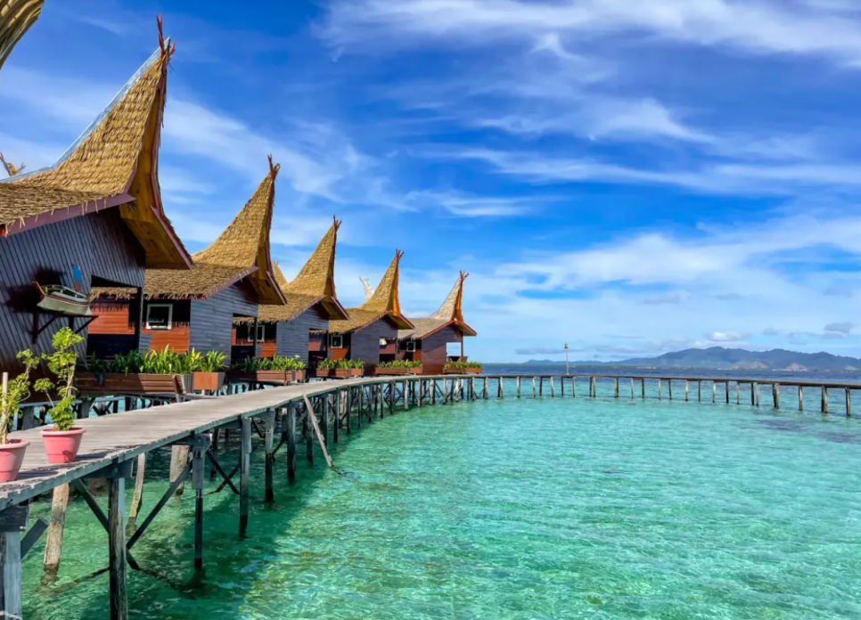 말레이시아 셈포르나 여행 : 바다위 인생숙소, 다이빙 명소 투어 스노클링 리조트