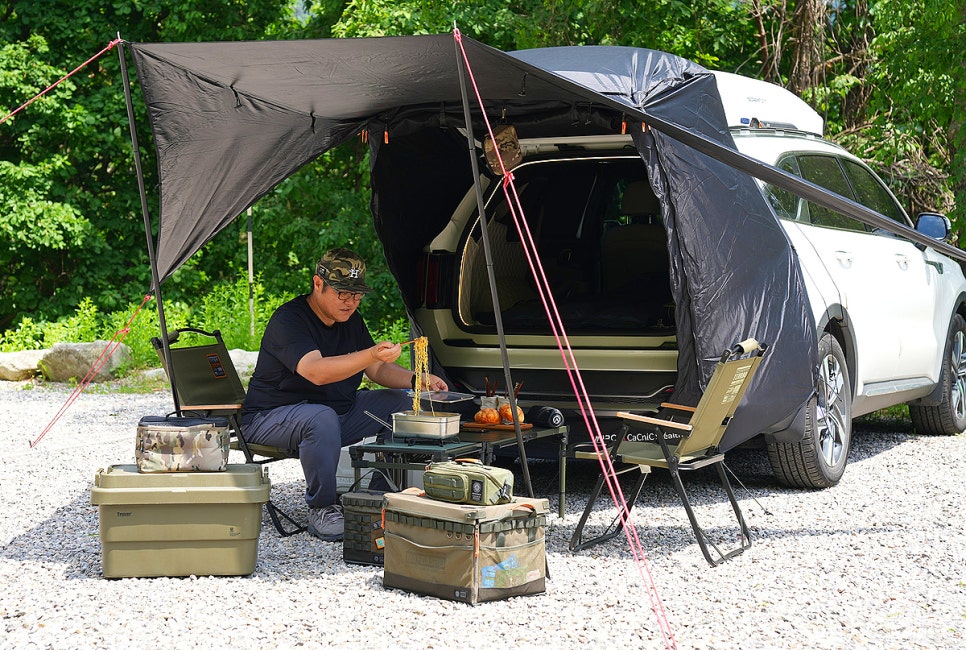에델코첸 캠핑 식기세트 간단 캠핑요리 해결 트리플 반합 스테인레스 캠핑 코펠 추천