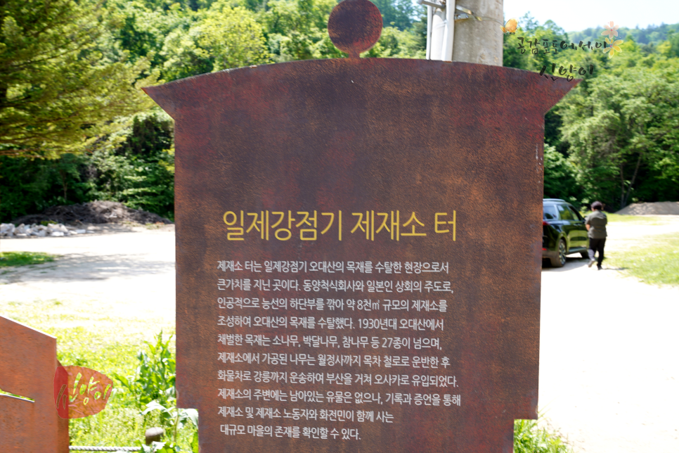 강원도 당일치기 오대산 선재길 코스 상원사 일부 걷고 버스 타세요.