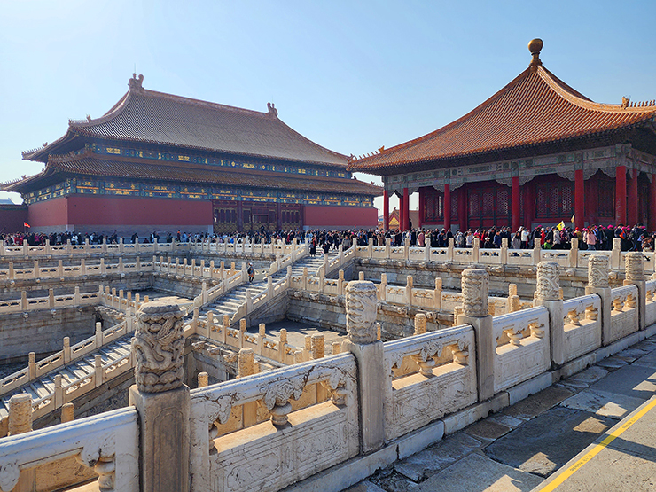 해외여행지 추천 중국여행 자금성 중화전 보화전