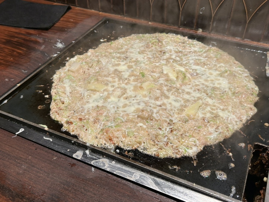 도쿄 시부야 몬자야끼 맛집 모헤지 몬자야키 야끼소바 예약 웨이팅 메뉴 찐 후기..