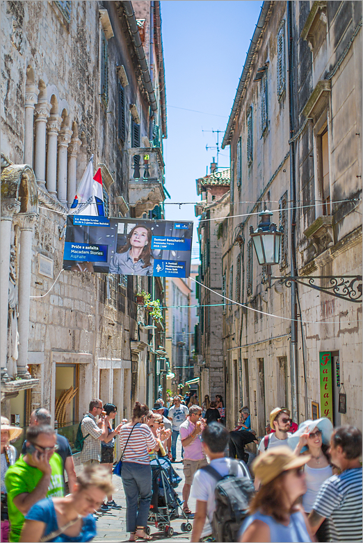 크로아티아 여행, 필수 관광 도시 스플리트 구도심과 리바 거리 유럽여행