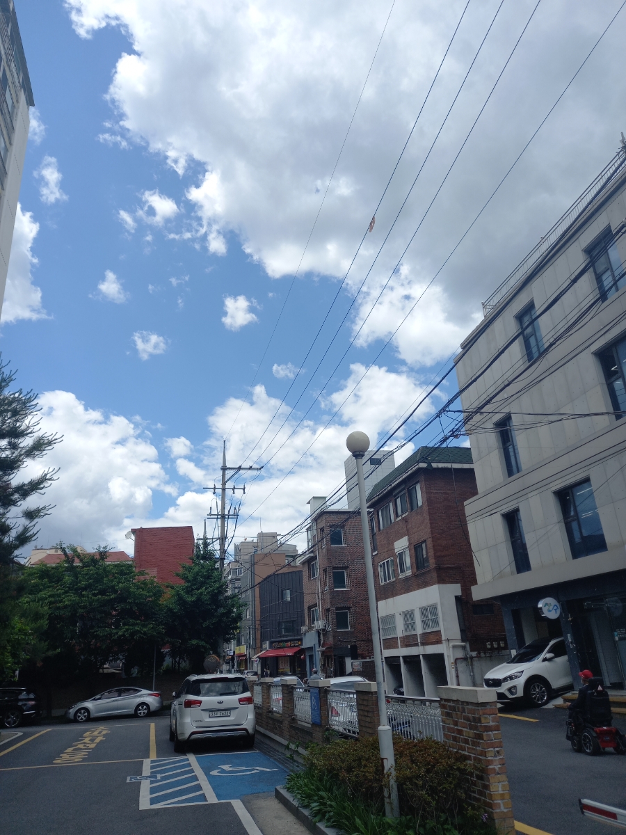 어제 서울 하늘