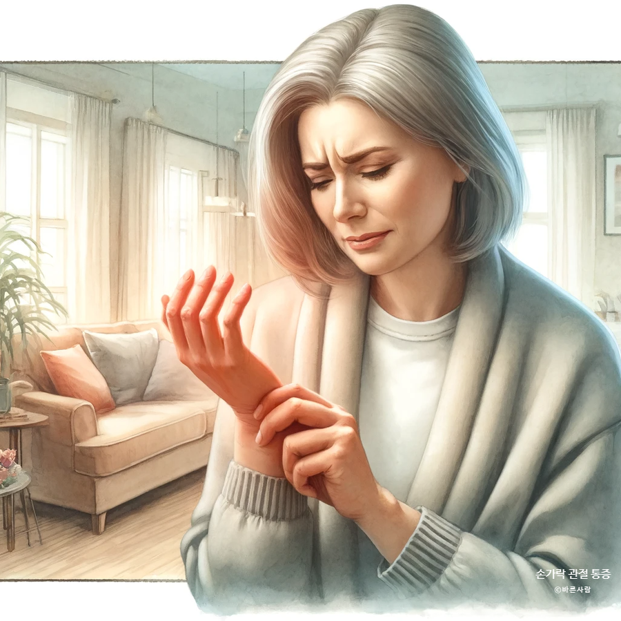 손가락관절통증 유발 요인과 해결