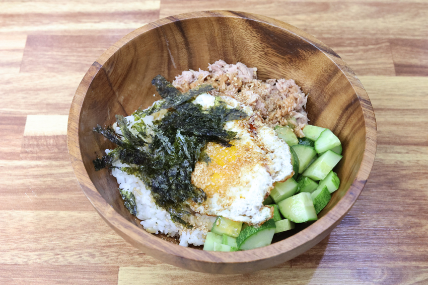 오이 참치비빔밥 만들기 간장비빔밥 참치 오이비빔밥