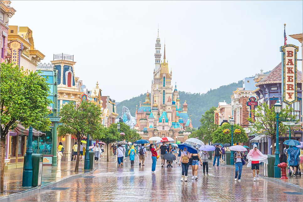 홍콩 디즈니랜드 티켓 예약 불꽃놀이 시간 어트랙션 정리