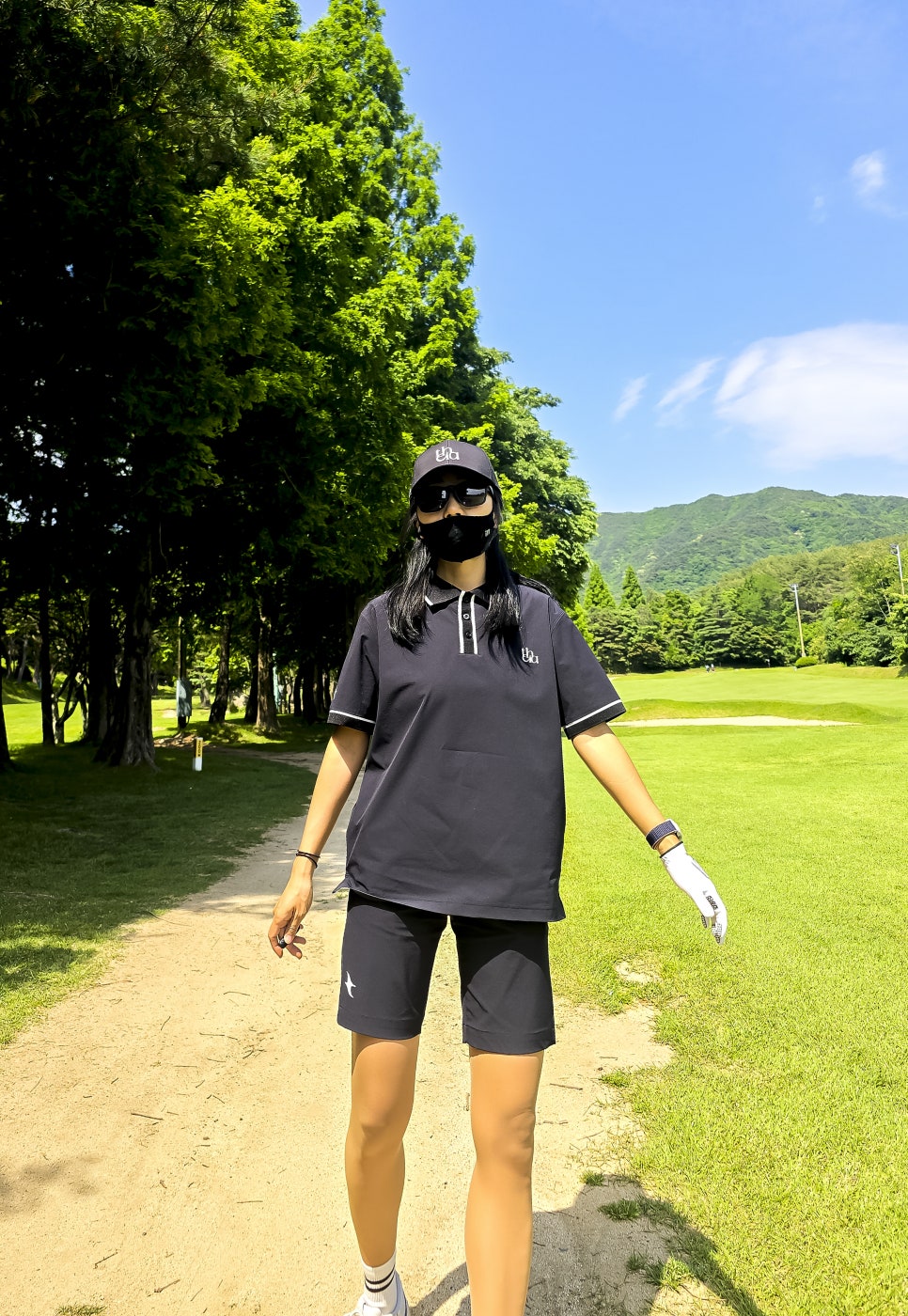 남성 여성 골프웨어 브랜드 테이아 6월 골프복장 여자 골프복 코디