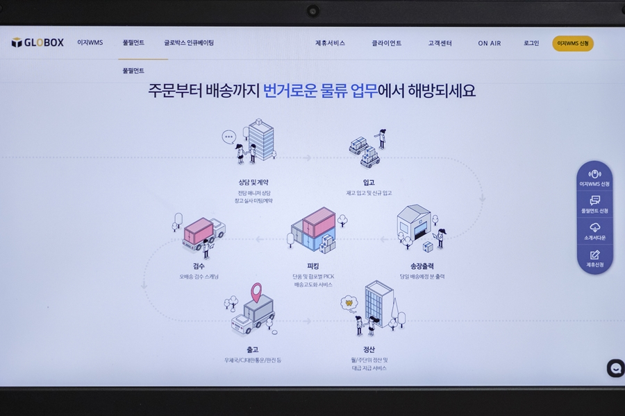 물류센터 창고관리솔루션 최고의 선택지는 역시 글로박스