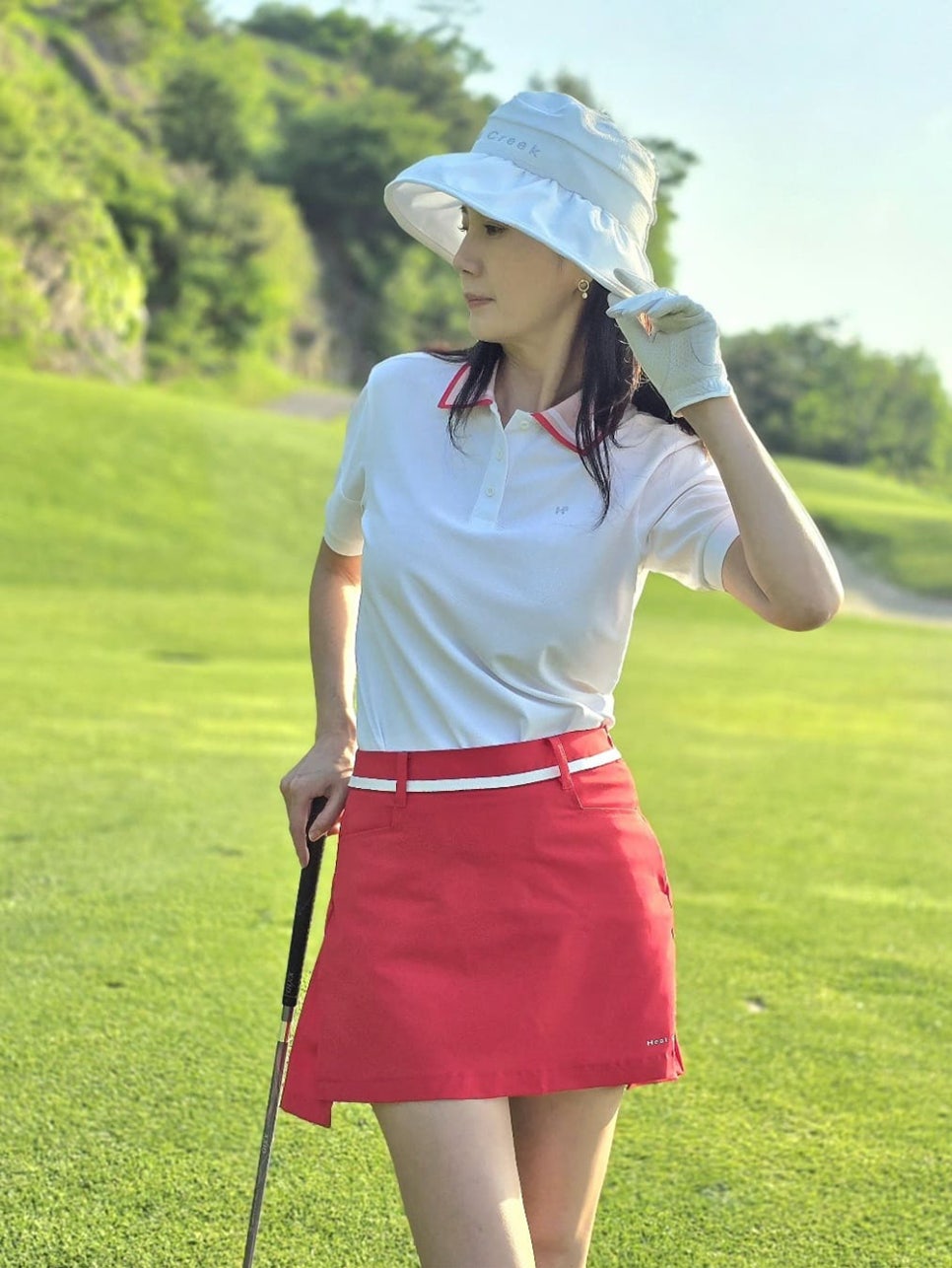 여성 골프웨어 브랜드 힐크릭 여름 라운딩룩 코디하기 좋은 골프스커트 & 골프치마 추천 해요!
