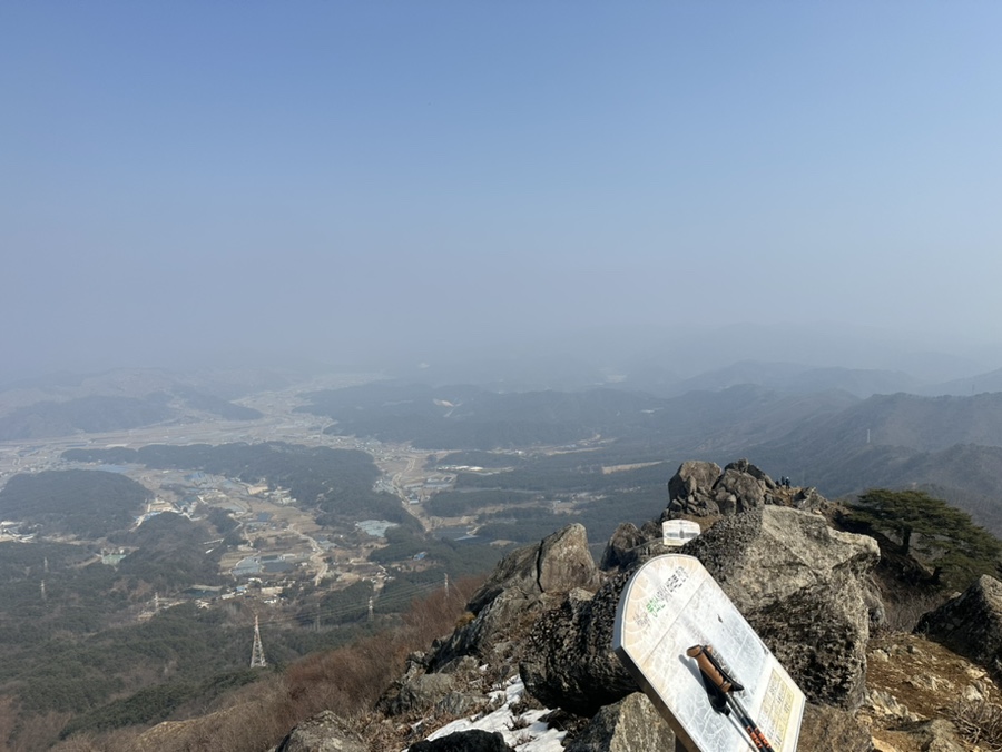 양구 봉화산 최단코스 운해 일출 명소