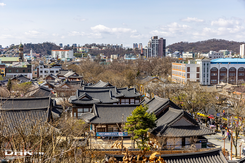 전북 전주가볼만한곳 전주한옥마을이 한눈에 보이는 오목대 산책 전주여행코스