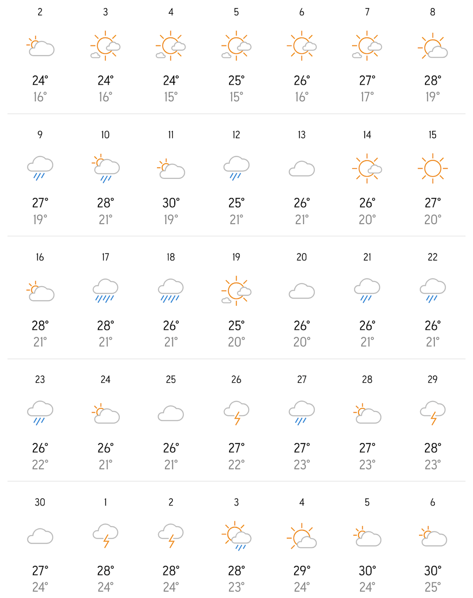 6월 일본 여행 날씨 오사카 도쿄 후쿠오카 삿포로 옷차림 장마 태풍