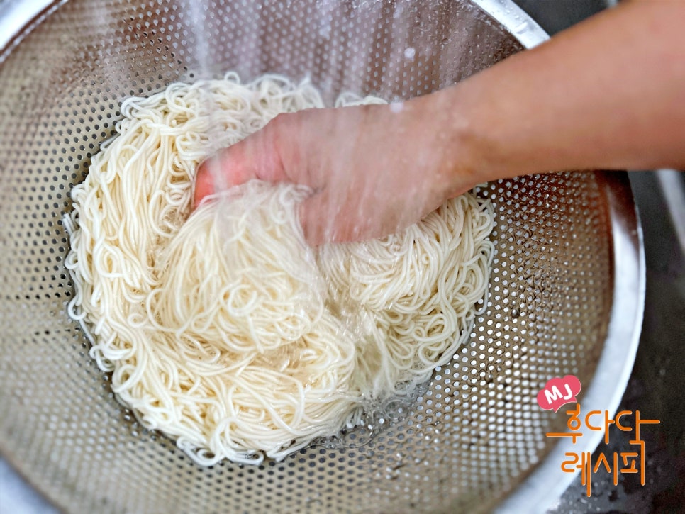 간장비빔국수 레시피 애호박국수 양념장 간장국수 레시피