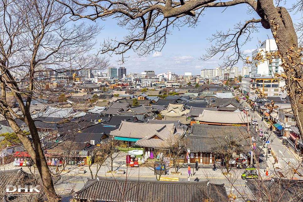 전북 전주가볼만한곳 전주한옥마을이 한눈에 보이는 오목대 산책 전주여행코스