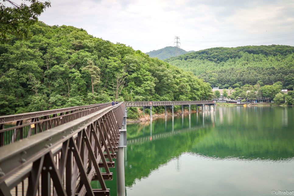 경기도 파주 가볼만한곳 데이트 나들이 핫플 파주 마장호수 출렁다리