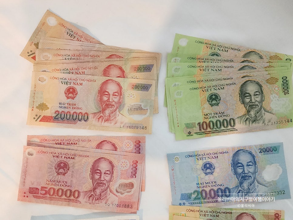 베트남 다낭 환전 팁 베트남동 달러 환전 vs 5만원 환전