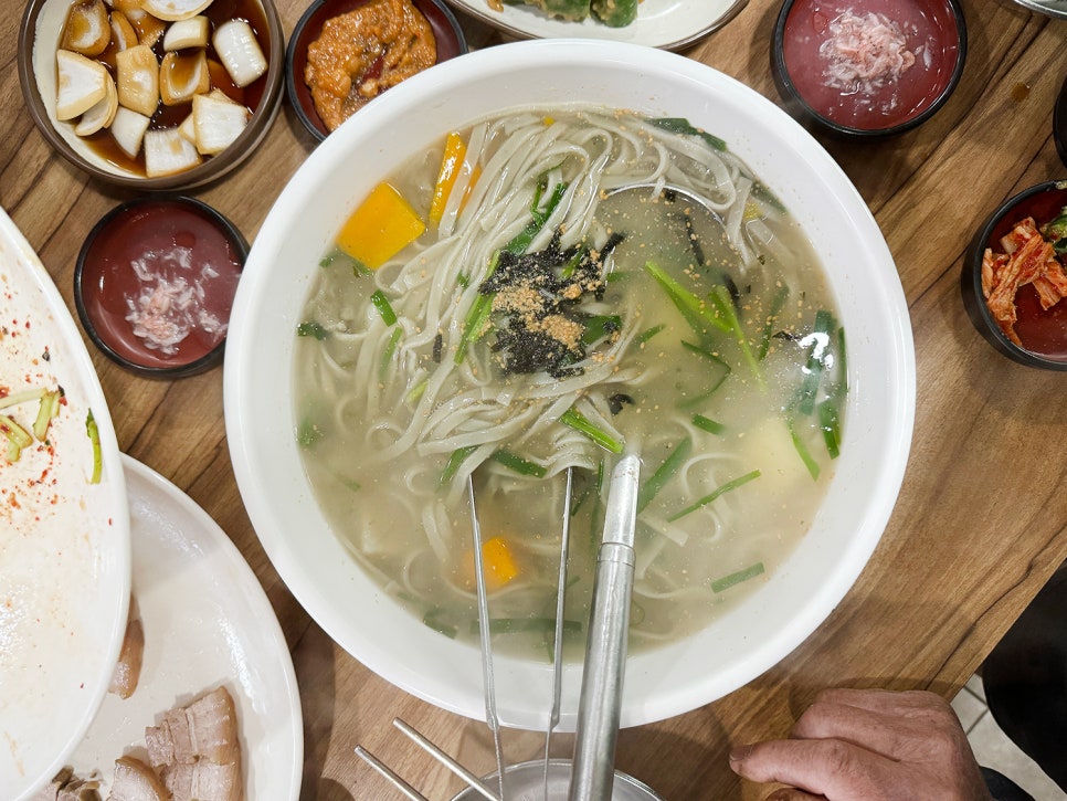 대구 수성구 스타디움 맛집 <까꾸리 웰빙 손칼국수>